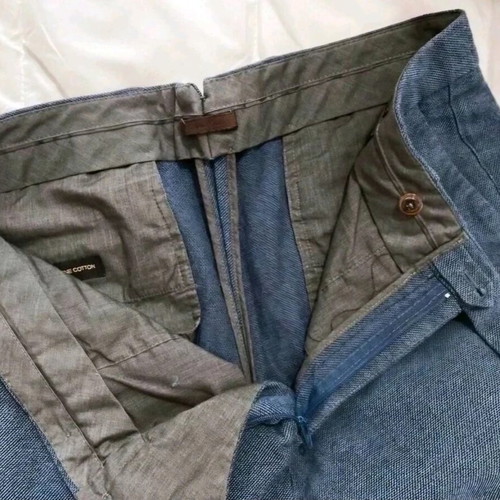 Massimo Dutti men's pants like new, blue, size 42