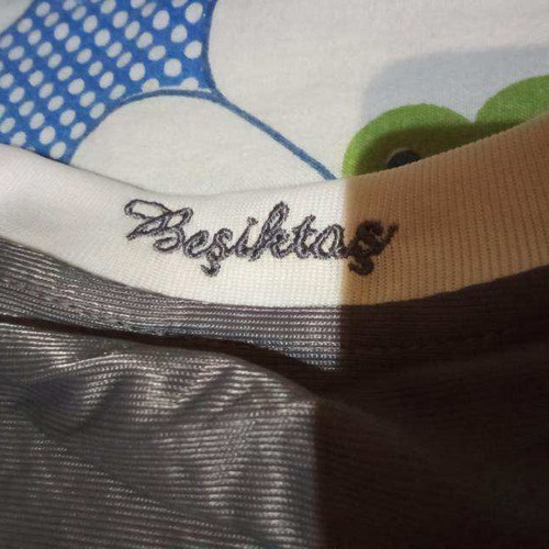 Besiktas 2010-2011 team fourth appearance shirt used, size XL
