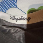 Besiktas 2010-2011 team fourth appearance shirt used, size XL