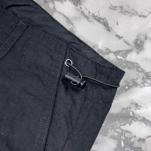 Minus Two cargo shorts men's made to order, black and gray