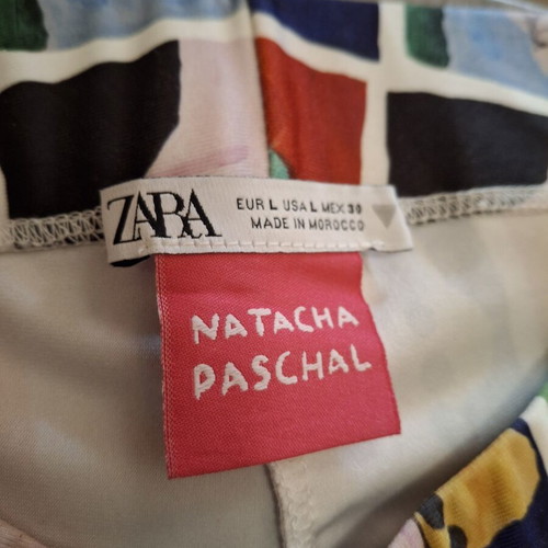 Zara x Natacha Paschal Limited Edition Biker Shorts new, multicolor