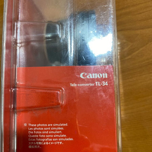 Canon teleconverter TL-34 1.7x34mm new