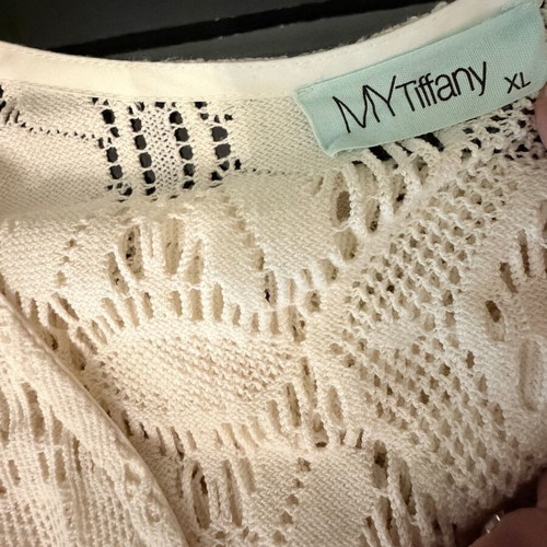 My Tiffany dress XL like new, ivory, bohemian style