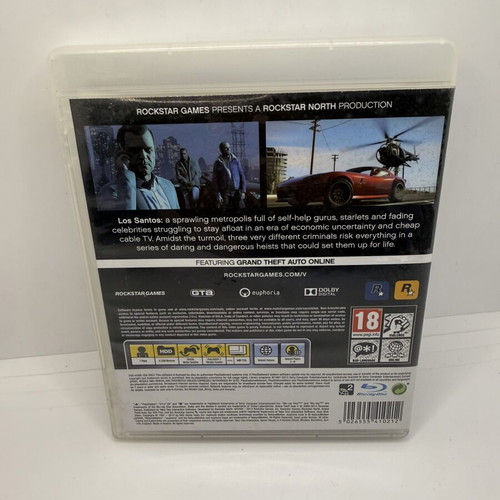 Grand Theft Auto V PS3 game used
