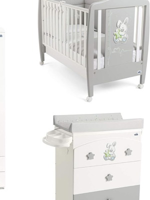 Cam crib set with changing dresser like new