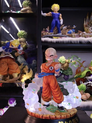 Krillin Resin Statue by Real Creation Studio like new
