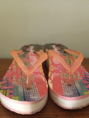 Desigual women's slippers, pink, size 39.5-40