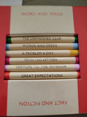 Collectible pencils new, set of 6 by Penguin with book titles