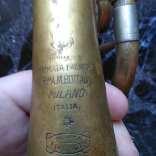 Rare Vintage Trumpet Ferd. Roth Milano (Fratelli Bottali)