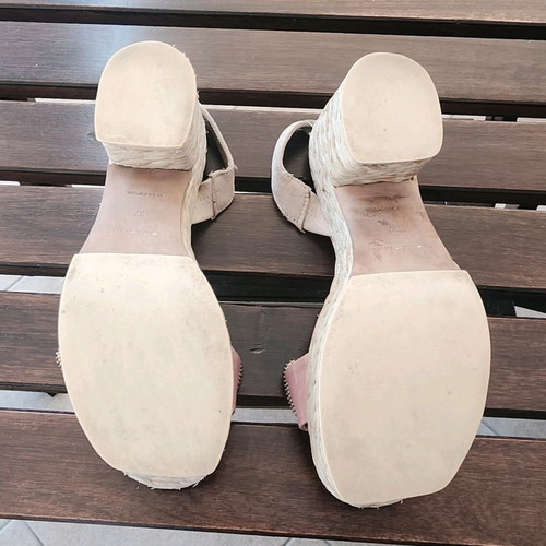 Sonia Rykiel Brina sandals used, vintage, size 37, pink