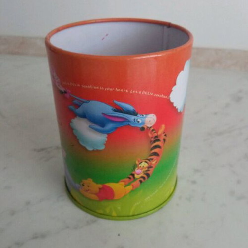 Metal Pencil Holder used, Winnie the Pooh design