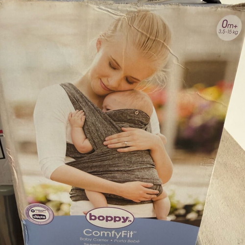 Chicco Κλασικός Μάρσιπος Boppy Comfy Fit Grey σαν καινούργιο
