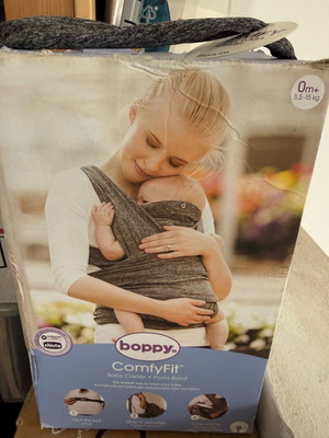 Chicco Κλασικός Μάρσιπος Boppy Comfy Fit Grey σαν καινούργιο