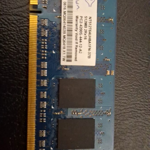 Nanya SODIMM DDR2 RAM 512MB used, tested working
