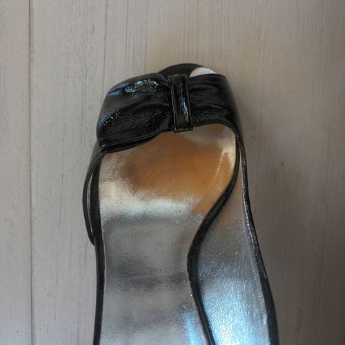 Love Moschino patent leather pumps like new, size 36, black