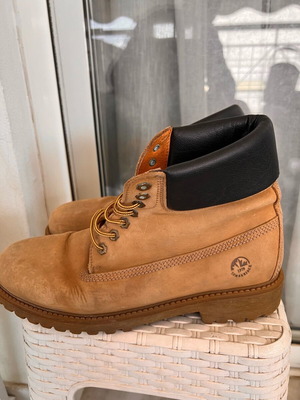 Lumberjack men's boots used, beige, size 46