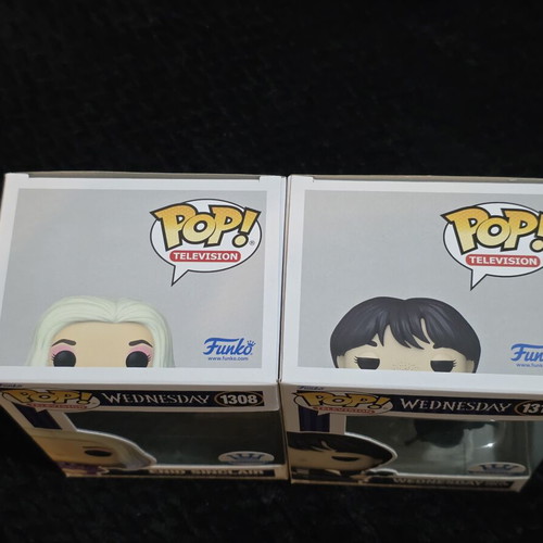 Funko Pop Wednesday and Enid Sinclair exclusive set like new