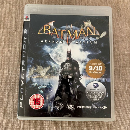 Batman Arkham Asylum PlayStation 3 used, full English version