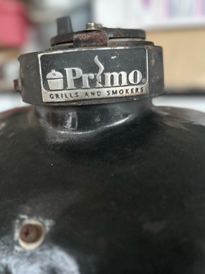 Primo ceramic kamado BBQ used, premium category, high quality