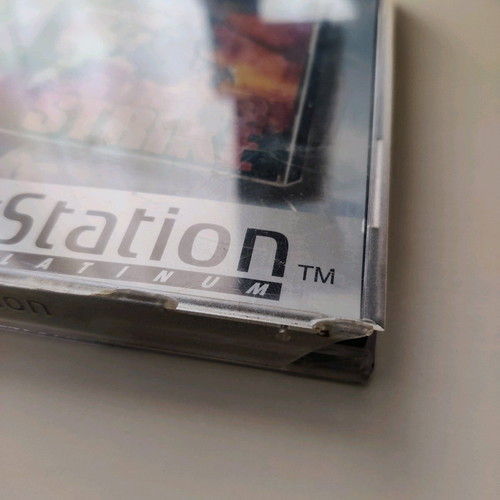 Soviet Strike Platinum for Playstation 1 used, case in poor condition