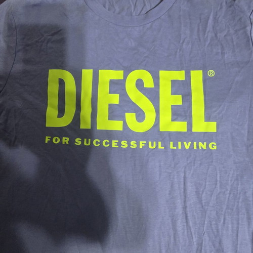 Diesel T-shirt size L, blue