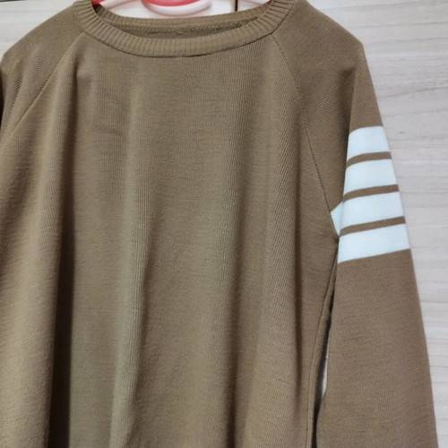 Wool set used, tab color with white stripes