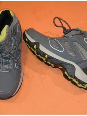 Hi-Tec boots size 40 like new, waterproof hiking, gray and green