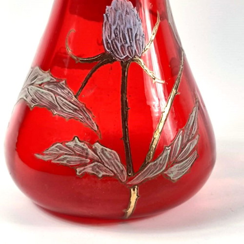 Antique François-Théodore Legras Art Nouveau Vase like new