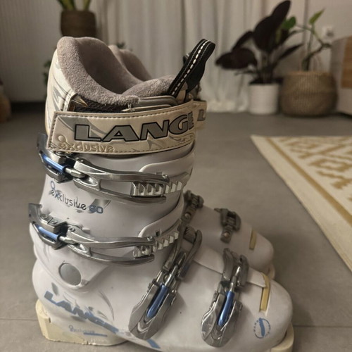 Lange Exclusive 60 ski boots used, women's size 39.5