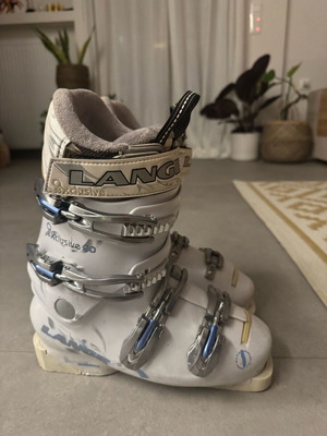 Lange Exclusive 60 ski boots used, women's size 39.5