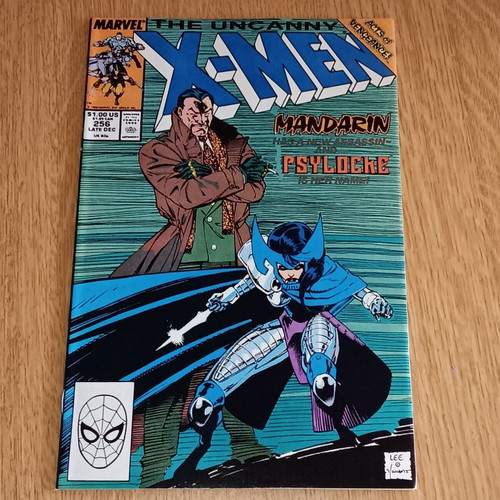 Uncanny X-Men #256 like new, 1st appearance Ninja Psylocke