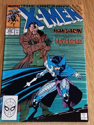 Uncanny X-Men #256 like new, 1st appearance Ninja Psylocke