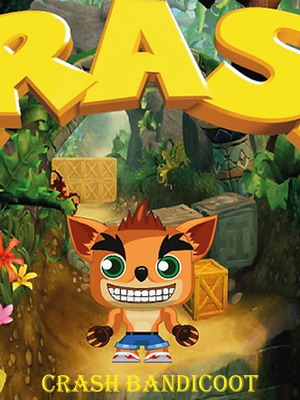 Crash Bandicoot figure new