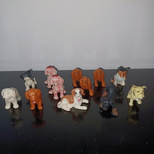 Dog figures used, pack