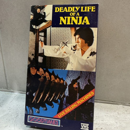 Deadly Life of A Ninja VHS used, adventure