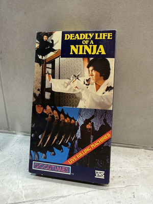 Deadly Life of A Ninja VHS used, adventure