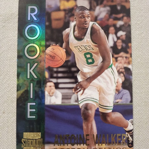 Antoine Walker NBA Rookie Card Topps Stadium Club 96-97 like new