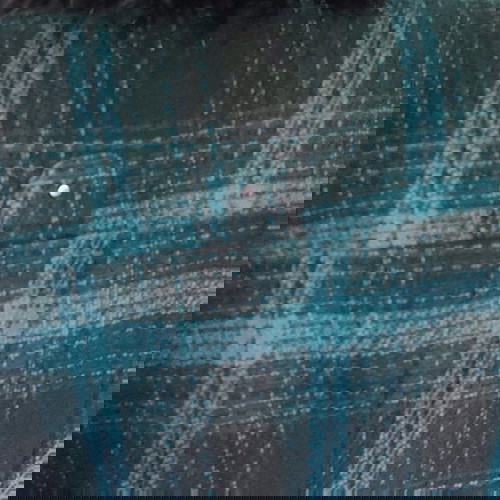 Γυναικείο παλτό Yessica καρό με αποσπώμενο γιακά, σαν καινούργιο, XL-XXL