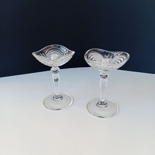 Small candlesticks used, set of 2, vintage style