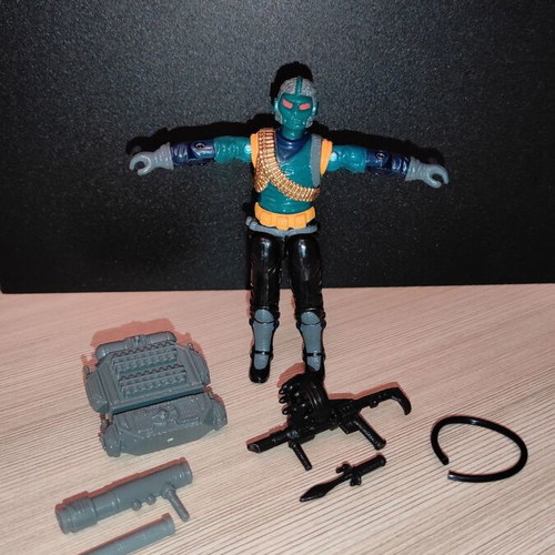 G.I.JOE Range Vipers (v1) 1990 action figure used, complete with accessories