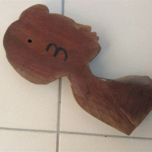 Wooden carved decoration used