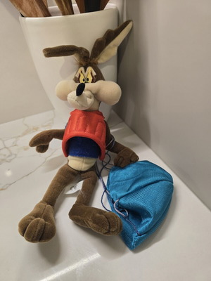 Willy Coyote Warner Bros λούτρινο παιχνίδι