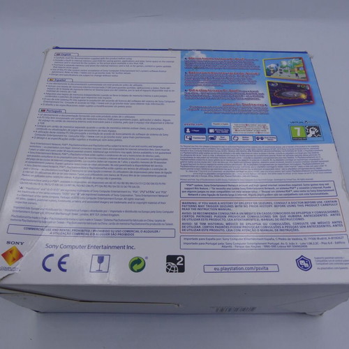 Sony PS Vita Wi-Fi Slim Phineas & Ferb празна кутия употребявана
