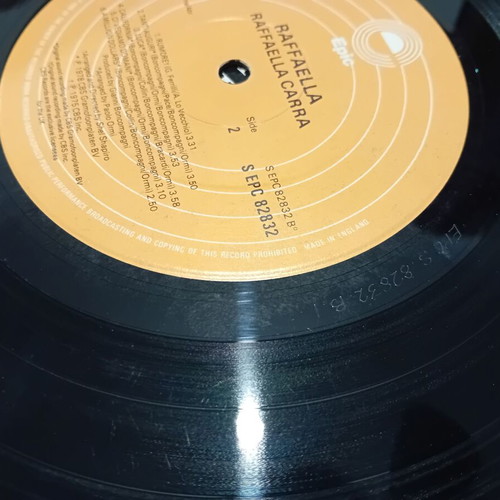 Raffaella LP 1978 used, pop, Made In England