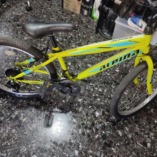 All-Mountain Alpina 2024 mountain bike like new, 24 inch, blue