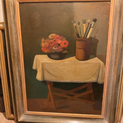 Bakoulis still life painting 70x98 without frame