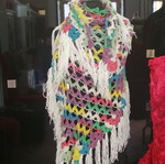 Handmade knitted scarf new