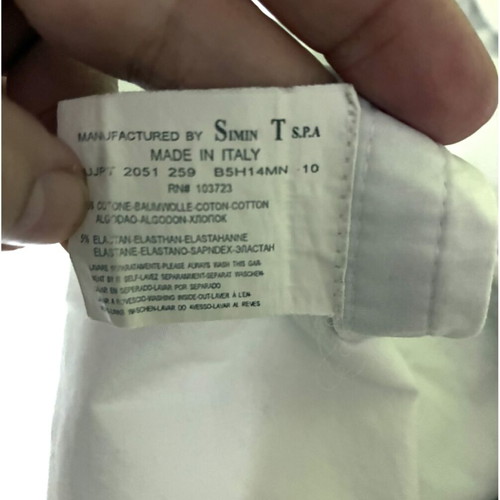 Burberry shirt white like new, size XL