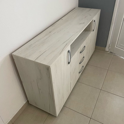 Buffet console like new, compact and functional for living room