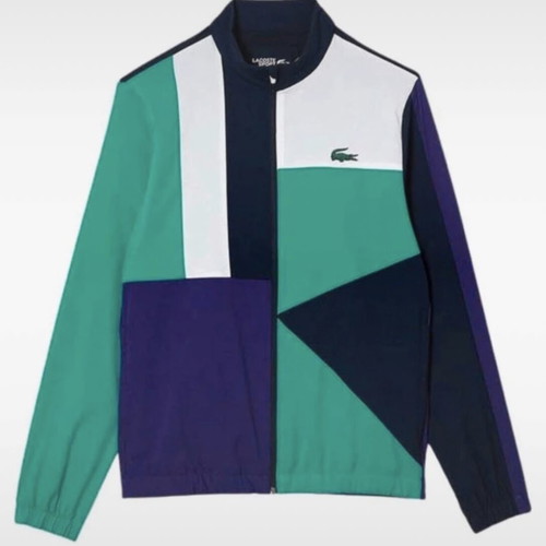 Lacoste Sport Crocodile Print Tennis Jacket new, XL, multicolor